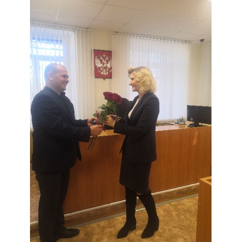 Награждение знаком отличия Судебного департамента при Верховном Суде Российской Федерации