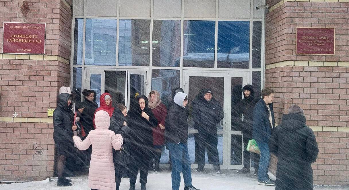 Сегодня в Ленинском районном суде Тюмени прошли практические учения по эвакуации